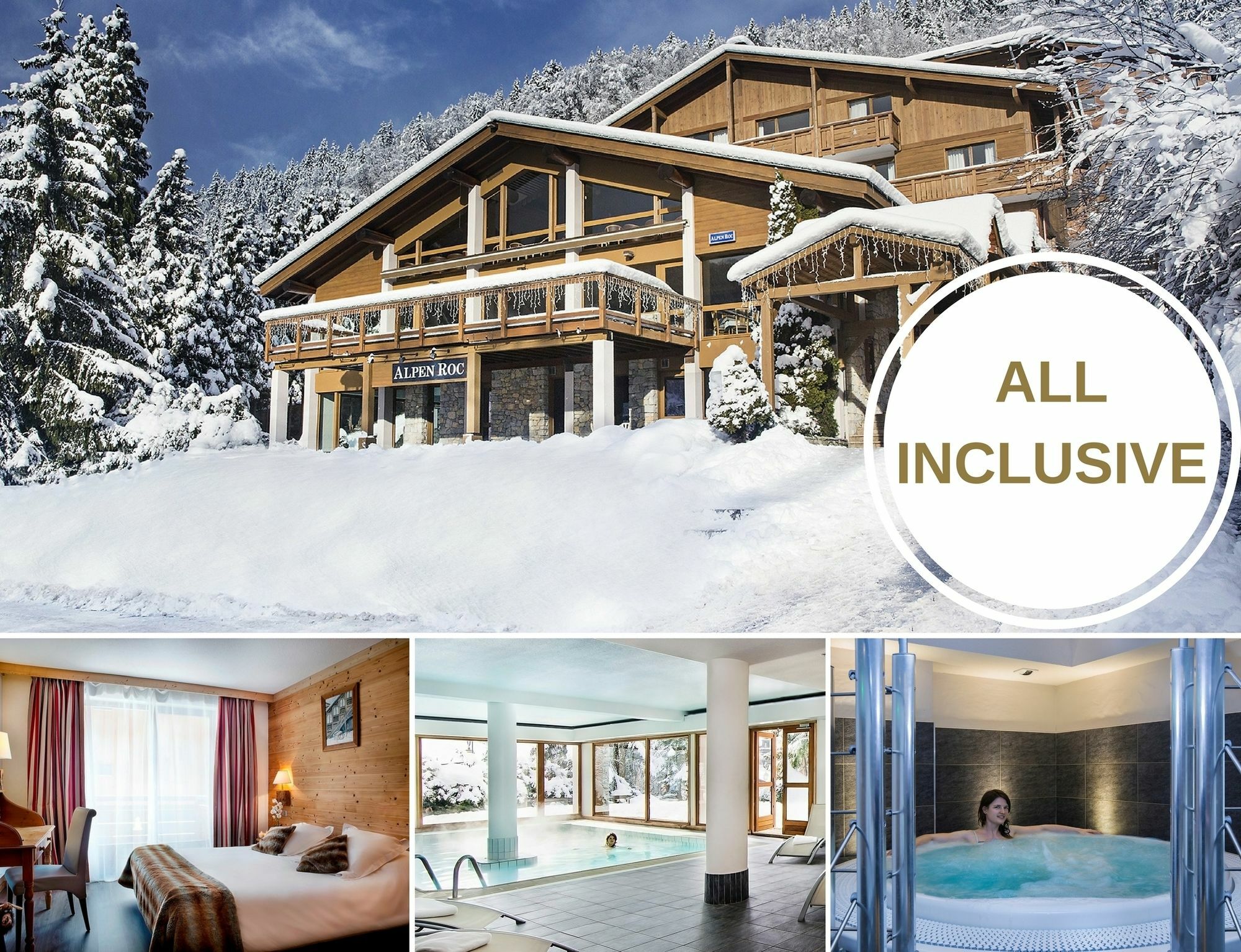 Hotel Alpen Roc لا كلوساز المظهر الخارجي الصورة